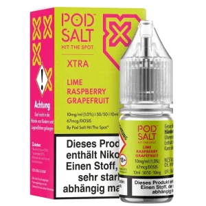 XTRA Lime Grapefruit Raspberry Nikotinsalzliquid – POD SALT