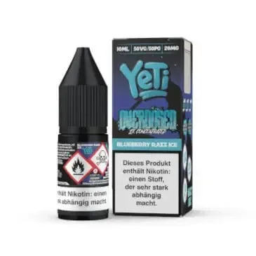 Yeti – Blueberry Razz Ice Overdosed Nikotinsalz