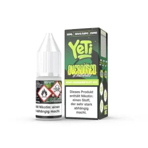 Yeti Overdosed- Kiwi Passionfruit Ice 10 ml NicSalt Liquid