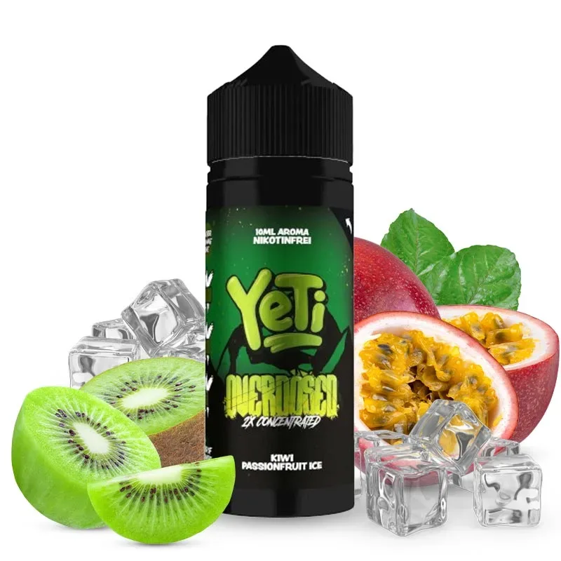 YETI OVERDOSED – Kiwi Passionfruit Ice Longfill