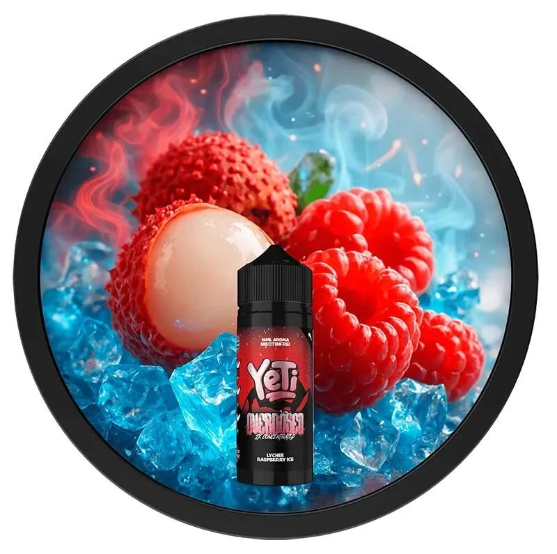 Yeti Overdosed Lychee Raspberry Ice Aroma 10ml