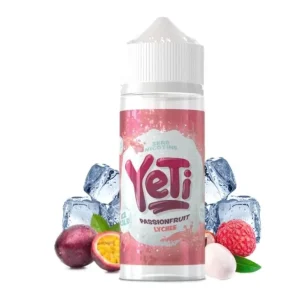 Yeti – Passionfruit Lychee Ice Cold 100ml Shortfill