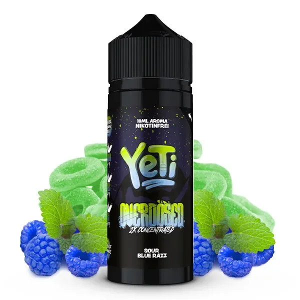 Yeti – Sour Blue Razz – Overdosed Aroma – 10ml