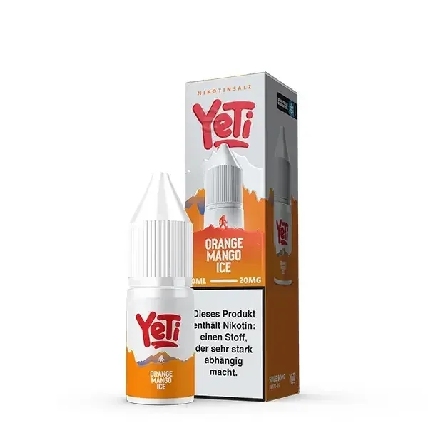 Yeti Summit Nikotinsalz Liquid – Orange Mango Ice 10ml 10mg/ml