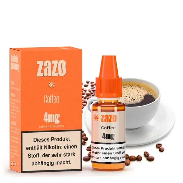 ZAZO Classics – Coffee– Liquid 10ml – 4 mg/ml