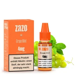 ZAZO Classics – Grape Mint – Liquid 10ml – 4 mg/ml