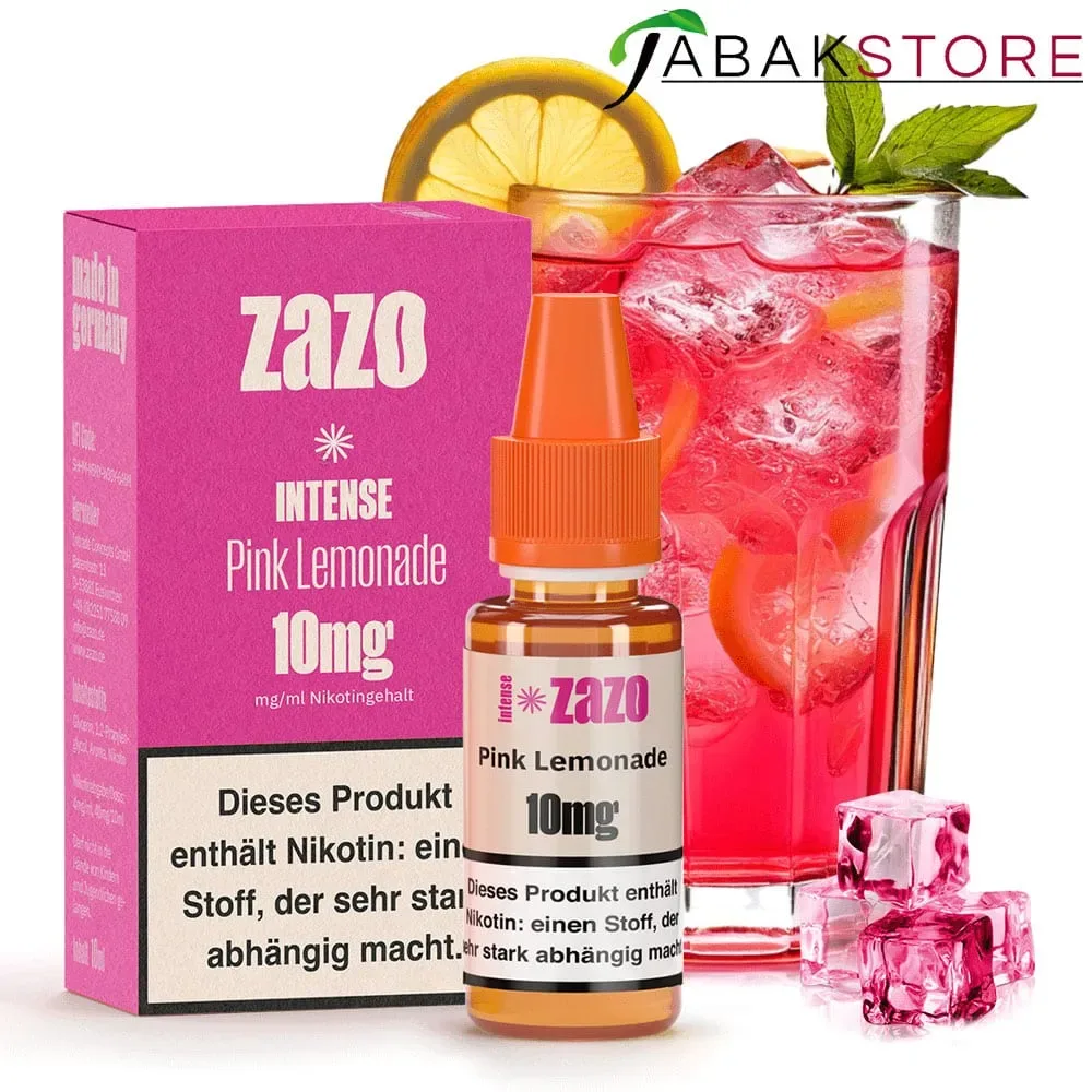 ZAZO Intense – Pink Lemonade – Liquid 10ml – 10 mg/ml
