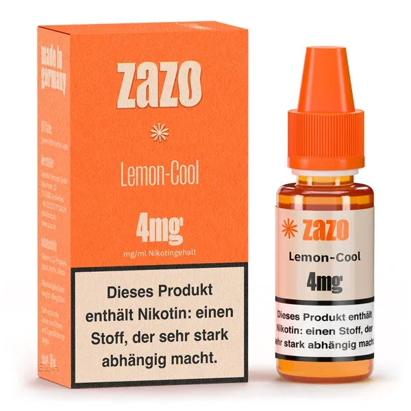 Zazo – Lemon-Cool (Nikotinliquid, 10 ml, 50% VG / 50% PG)