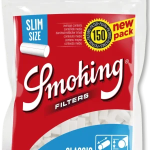 Zigarettenfilter Smoking Slim Blue 150