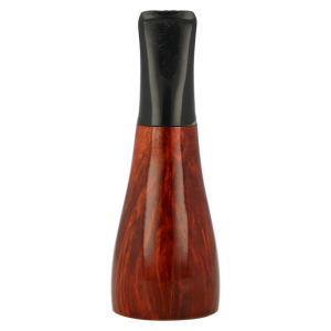 Zigarrenspitze Bruyere orange / black 18mm Bohrung