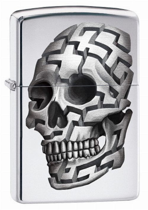 Zippo Feuerzeug 3D Skull No.7