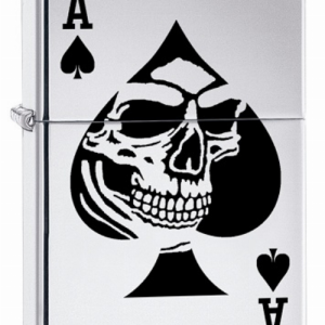 Zippo Feuerzeug Ace of Spade Skull 7