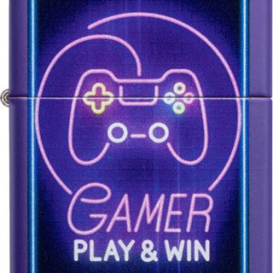 ZIPPO lila matt Gamer Play and Win