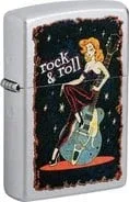 ZIPPO satin finish color „Cool Chick Rock & Roll“ 60006971
