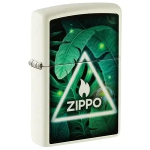 ZIPPO weiß matt Zippo Nature Glow in the dark 60006871