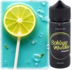 Zitrone Schleggmuschln Liquid Aroma 10ml / 120ml (Kirschlolli Zitrone Lolli Bonbon Lutscher)