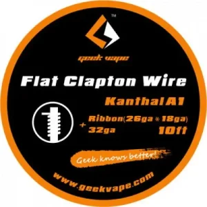 Zubehör: GeekVape Flat Clapton KA1 26GA*18GA + 32GA 3m (3,30€/1m)